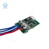 Tillbehör DC 12V36V 500W Högkraft Borstlös Motor Controller Driver Board monterad No Hall Diy Kit Peak Current 20A