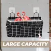 Storage Bags Fabric Hanging Basket Wall Door Organizer Bathroom Mount Baskets Bedside Pocket Pockets