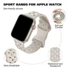 Watch Bands Watch strap 44mm 45mm 40mm 49mm 41mm 42mm carved silicone corea bracelet iwatch series 8 9 7 se 3 4 5 6 ultra 240424
