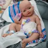 Lalki 17 „Micro Preemie Full Body Silikonowa lalka dziecięca„ Harper ”realal lide mini odrodzony lalka zaskakujące dzieci antistress moja melodia