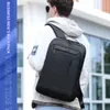 Ryggsäck fenruien smal 15,6 tum bärbar dator multifunktion casual affärsmän USB -laddningsmode skola ryggsäckar unisex