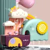 QWZ Bath Toy Pipe Water Spray Spray Down Game Elephant Bath Baby Touet Enfants Swimming Baignage Douche Childrens Toys 240426