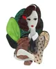 ウサギのためのウサギアクリルブローチを保持する新しいファッションクリエイティブフェアリーガールキッズ漫画かわいいバッジブローチピンパーティージュエリーギフトH4648468