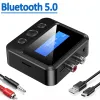 Shavers Bluetooth 5.0 Transmitter Receiver Edr Wireless Adapter Usb Dongle 3.5mm Aux Rca for Tv Pc Headphones Home Stereo Car Hifi Audio