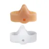 Behandlung 2pcs = 1Pair Silicon Toe Spreader Separator Bunion Hallux Valgus Korrektor Daumenfinger Korrektur Richtlinienfußpflegewerkzeug