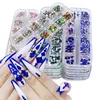 Nail art 3D Rhinestones decorazioni multi -colori decorazioni oro rosso verde blu blu gemme cristalline di dimensioni miste ronsone fai -da -te 240425