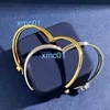 New Ttt-family Knot Bracelet for Women with Double Layer Smooth Surface and Minimalist Ins Design Cross Twisted by Yang Mi