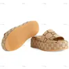 designer tofflor designer sandaler plattform tofflor tjocka sandal kvinnor män glider sandaler sommar platt sandaler strand komfortskor klassiska sandaler