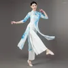 Stage Wear Square Dance Spring i Summer Classical Ethnic Cheongsam Body Rhym Rhyme Praction