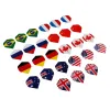 Fléchettes Long Life Wholesale Pet Dart Flights Filts National Flag Cool Styles Unique Darts Tails Pack 24/27 / 36pcs