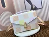 Дизайнерский мессенджер сумки для цепи кошелек Pochette Meti Luxury Bags East West Crossbody Bags Woman Bag Mini Clutch Sudbag кошелька седловые сумки N40749 M46914