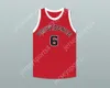 Anpassad Nay Namn Mens Youth/Kids Hank Beenders 6 Providence Steamrollers Red Basketball Jersey 1 Top Stitched S-6XL