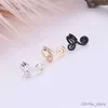 Charme Nouveau design Géométrique Mosquito Coil Clip en spirale sur les boucles d'oreilles PAS DE PERCÉE FOIRES FOIR GOL COULEUR EOR EOT Personnalité