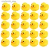 Sand Play Water Fun 10 Cute Streezed Rubber Duck Baby Shower Toys Streezed Animal Shower Water Game Childrens Sconto di compleanno Classic Toys Q240426