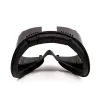 Óculos GOMRVR Tampa de face ampliada para meta missão 3 vr fone de ouvido PU Máscara de substituição de interface face de couro para máscara para acessórios VR VR Quest3