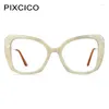 Sunglasses R57092 Metal Legs Reading Glasses Lady Luxury Large Frame Cat Eye Presbyopic Spectacle Dioptric 0.50- 3.50