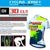 Circus Wanty Jersey Cycling Mens Pantals Gel Shorts d'été Vêtements de vélo d'été Uniforms Uniform complet Tricuta MTB Bib 240416