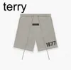 Designer Mens Plus Size Shorts 1977 Brief Bermuda Beach Reithose Briefe Drawess Streetwear Übergroße Fleece Terry Casual Half Hosen