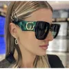 Designer Sonnenbrille für Männer Frauen Sonnenbrille Mode klassische Sonnenbrille Luxus polarisierter Pilot übergroß