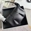 Tote bag high definition Luojia Edition Paseo Wrinkled Underarm Small and Popular end Genuine Napa Soft Cowhide for Women