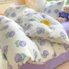 Sets Euro Twin Size Bettding Single Free Shipping Bettwäsche Sets weißes Schlafzimmer Set Doppelbett -Set 4 Stücke Bettwäsche Sets für Full Queen