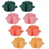 Storage Bags 8 Pcs Crab Remote Holder Adhesive Wall Phone Cell Charging Stand Chargers Plastic Support Bracket Wall-mounted Holders Kitchen