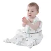 Tassen baby slaapzak envelop luier cocon voor pasgeborenen baby koets zak katoen outfits kleding 0,5 tog zomer slaapzakken