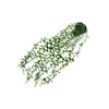 Dekorativa blommor Grön ekovänlig flexibel växt med realistiskt utseende för balkongträdgård utan toxisk torka av dammbrett applicering