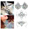 Tattoo Transfer smycken klistermärke Glitter Festivals 3D Rhinestones For Makeup Crystals Chest Diamond Stickers Body For Temporary Jewels Stickers 240427