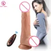 8 Zoll Neu gestartet realistisch riesige wasserdichte Dildo -Vibratoren Gummi -Penis Sexspielzeug für Frauen