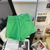 Kobiety dżinsowe szorty dla kobiet z otworami luźne dżinsy A-line 2024 Nowe letnie koreańskie szorty Y240425