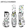 BASS PGM Mannen Vrouwen Golf Stand Zakken Ultralichte Nylon Graffiti TAS Grote Accessore Accessore Hold 14 Stuks Club 2,7 kg