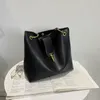 Sacchetti di spalle borse di design ragazza ragazza a grande capacità messenger secchio di fascia alta ascelle larghezza doppia usaggio 33 cm