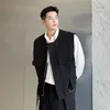 Giubbotti da uomo Luzhen coreno coreno di giubbotto rivestimento giubbotto 2024 vestiti di moda senza maniche eleganti di alta qualità LZ2770