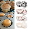 Formen 100pcs Backware Cupcake Greastrof Backform Party Supplies Blumenkuchenpapierbecher Tier Muffin Tasse