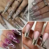 Lilycute 5 ml Superbright Metallic Liner Gel Pools Goud Silver Mirror Nail French Style Drawing Line Art Vernis 240425