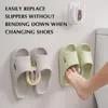 Küche Aufbewahrung Wandmontaged Hanging Schuh Organisatoren selbstklebende Hochleistungs -Slipperhalter für Badezimmergebrauch