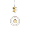 Figurine decorative a sfera di cristallo chakra per tallone vellone suncatcher appeso fai -da -te decorazioni per la casa fatti a mano accessori soggiorno ornamenti in vetro