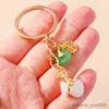 Keychains Lanyards süße Schlüsselanhänger Opal Lucky Bag Anhänger Keyrings für Frauen Auto Schlüssel Handtasche Hängende Schlüsselketten DIY -Schmuckzubehör Accessoires