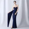 Runway Dresses Yidingzs Women Axless Beading Party Maxi Dress Sexig Evening Dress Long Prom Dress 31525 Y240426