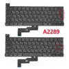 Leathercraft nouveau clavier de remplacement Ru pour le livre Air Pro A2141 A2159 A2179 A2251 A2289 A2337 A2338 A2442 A2485 Clavier russe