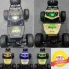 Elektrik/RC Araba 4WD RC Off-Road Aracı 4x4 Uzaktan Kumanda Araba Radyosu Dört tekerlekli Taşıma Yarışı Drift Led Hafif Oyuncak Çocuklar İçin