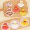 Formen 2pcs Patisserie Kleider Bowknot Schimmelplatte Cookie Cutter Reposteria Fondant Cake Decor Werkzeuge Biskuit Formgebäckgeschäft Bake 2022