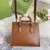 TOTE BAD Luksusowa torba projektantów Bamboo Mini rozmiar Top Hands Lady Nowa moda Kobiety Crossbody Shouler torebki 10a Wysoka jakość