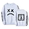 Sweats à capuche masculine Sweatshirts Lil pp Sweat-shirt Sweatie drôle Sweatshirts confortables Fashion HARAJUKU PAS DE CAP ROND MENS MEN Femmes Tops Pullover T240425