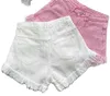 Shorts femininos Mulheres verão 2023 New Tassel Tassel Sexy High Caist Denim Shorts Y240425