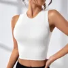 Yoga -outfit sexy dames sport beha plus size crop topvorming ondergoed ondergoed push omhoog nylon fitness naadloos bralette tank vest