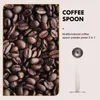 Kaffescooper Powder Hammer Mätning av sked Bönor Presser utsökta skedar dubbelhöjda tampare rostfritt stål pressningsverktyg
