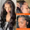 Rebecca Body Wave Lace Front Perruques 180d Lace Frontal Wig Frontal Wig Hoiles Térarche de lace