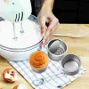 Vormen aluminium kleine cake pannen rond mini cheesecake pannen met vaste removeerbare bodem cake mal bak pannen voor feestpicknick